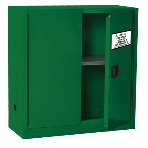 Pesticide Storage Cabinet, 30 gal., 44" H x 43" W x 18" D Meunier Outillage Industriel