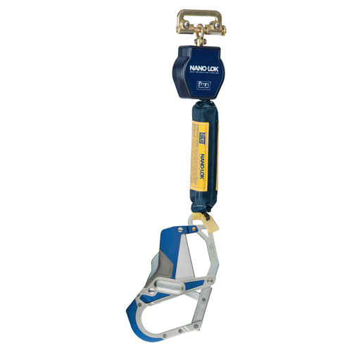 Cordage de s&eacute;curit&eacute; autor&eacute;tractable Nano-Lok, 6', Sangles, Stationnaire Meunier Outillage Industriel