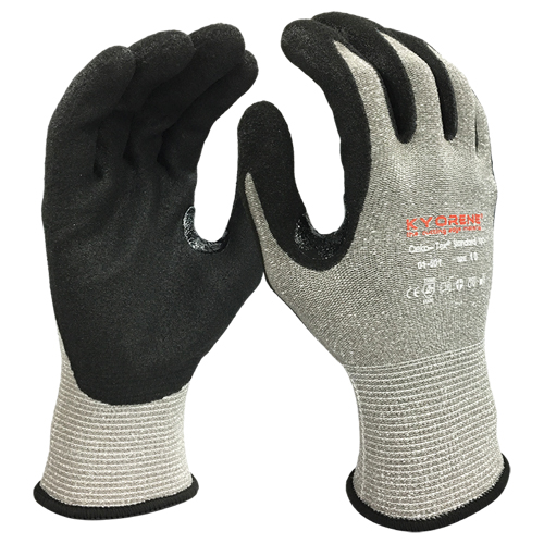 Akka&reg; Cut-Resistant Gloves, Size Medium/8, 13 Gauge, Foam Nitrile Coated, Kyorene&reg; Shell, ANSI/ISEA 105 Level 3/EN 388 Level 4 Meunier Outillage Industriel
