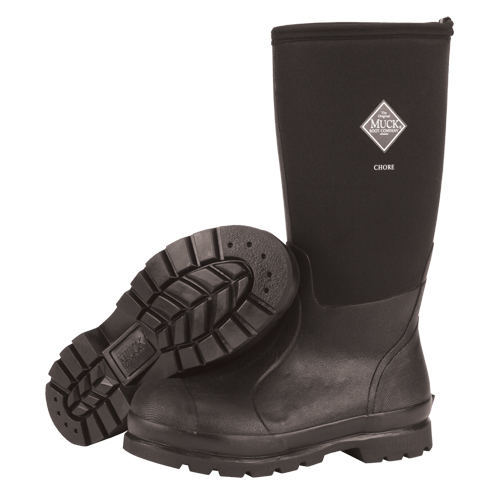 Chore-Hi Work Boots, Rubber, Size 5 Meunier Outillage Industriel