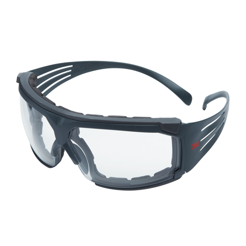 Lunettes de s&eacute;curit&eacute; avec joint s&eacute;rie 600 SecureFit, Lentille Transparent, Antibu&eacute;e, ANSI Z87+/R&eacute;pond ou surpasse la norme CSA Z94.3 Meunier Outillage Industriel
