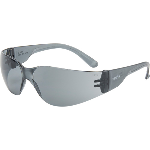 Z600 Series Safety Glasses, Grey/Smoke Lens, Anti-Scratch, ANSI Z87+/Meets/Exceeds CSA Z94.3 Meunier Outillage Industriel