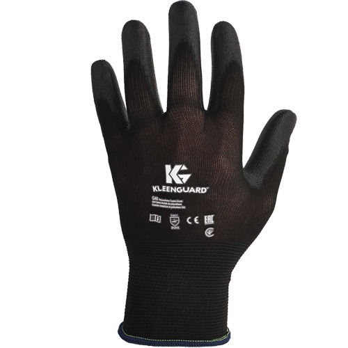 KleenGuard G40 Coated Gloves, 8/Medium, Polyurethane Coating, Nylon Shell Meunier Outillage Industriel