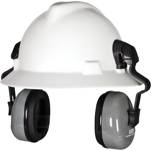 Serre-t&ecirc;te avec contr&ocirc;le du son SH pour les casques de s&eacute;curit&eacute; &agrave; bordure compl&egrave;te, Fixation pour casque, 25 NRR dB Meunier Outillage Industriel