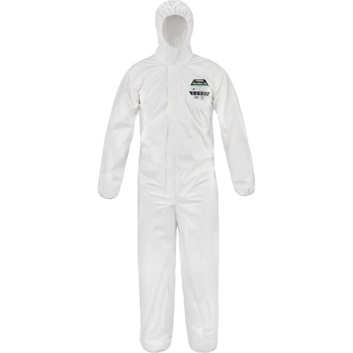 MicroMax&reg; Coveralls, 3X-Large, White, Microporous Meunier Outillage Industriel