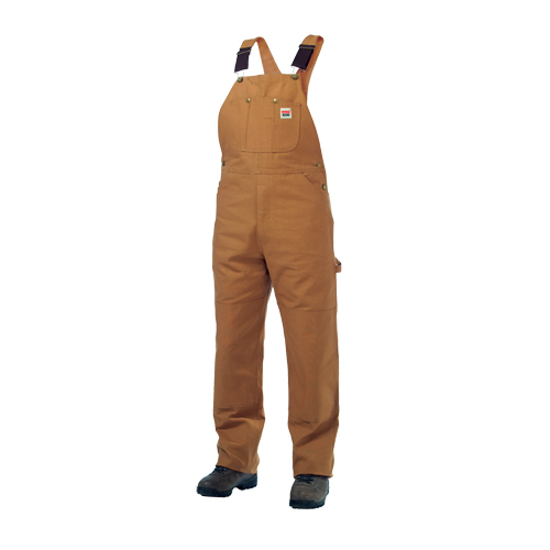 Salopettes en canevas de coton non doubl&eacute;e, Hommes, Grand, Brun Meunier Outillage Industriel