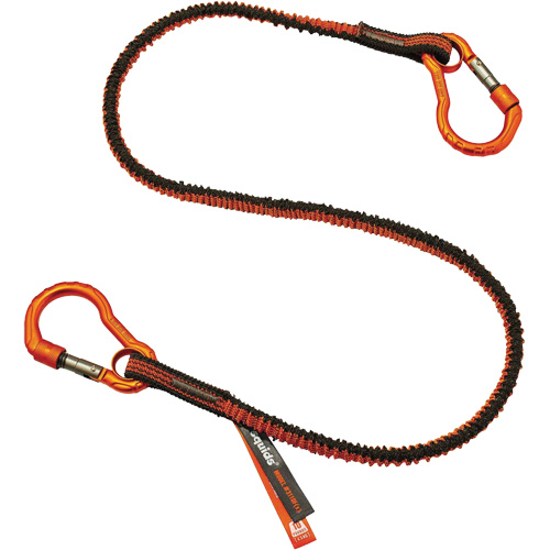Longe porte-outils Squids 3110F(x), Tendeur, Mousqueton double Meunier Outillage Industriel