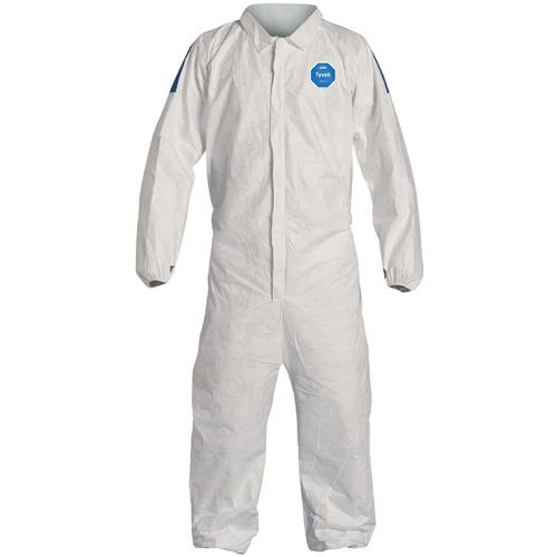 Coveralls, Medium, White, Tyvek&reg; 400 D Meunier Outillage Industriel