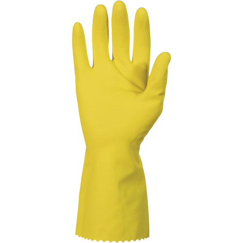 Gants ChemStop, Taille Petit/7, 12" lo, Latex, Doublure en Ouat&eacute;e, 12 mils Meunier Outillage Industriel
