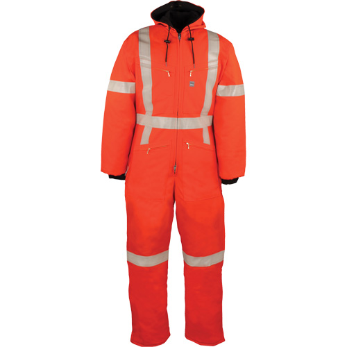 Combinaison r&eacute;fl&eacute;chissante isol&eacute;e, Petit, Orange Meunier Outillage Industriel