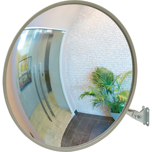 Miroir convexe avec bras t&eacute;lescopique, Int&eacute;rieur/Ext&eacute;rieur, Diam&egrave;tre 12" Meunier Outillage Industriel