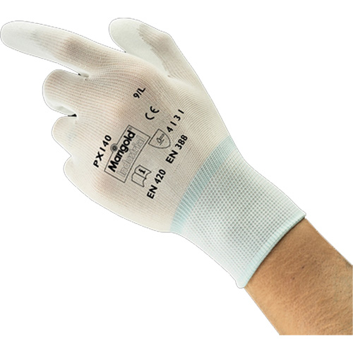 PX140 Coated Gloves, 6/X-Small, Polyurethane Coating, 15 Gauge, Nylon Shell Meunier Outillage Industriel