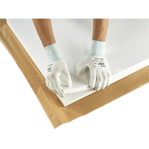 PX140 Coated Gloves, 6/X-Small, Polyurethane Coating, 15 Gauge, Nylon Shell Meunier Outillage Industriel
