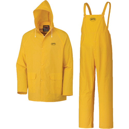 577 V&ecirc;tements imperm&eacute;ables 3 morceaux, Polyester/PVC, 5T-Grand, Jaune Meunier Outillage Industriel