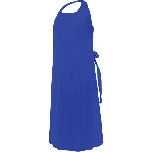 Tablier COVERME, Polyur&eacute;thane, 50" lo x 35" la, Bleu Meunier Outillage Industriel