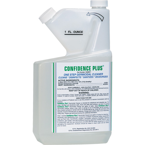 Confidence Plus Germicidal Respirator Cleaner, Liquid Meunier Outillage Industriel