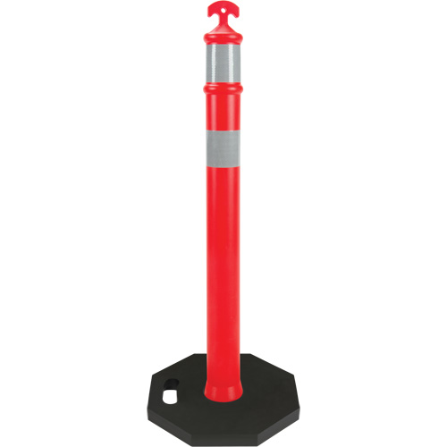 High-Visibility Delineator Post, 42" H, Orange Meunier Outillage Industriel