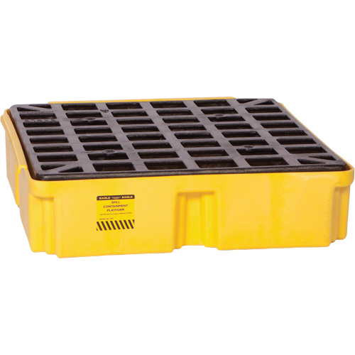 Plateforme de d&eacute;versement modulaire, Capacit&eacute; de d&eacute;versement 15 gal. US, 26" x 26,25" x 6,5" Meunier Outillage Industriel
