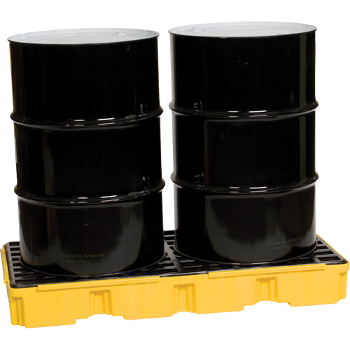 Plateforme de d&eacute;versement modulaire, Capacit&eacute; de d&eacute;versement 30 gal. US, 51,5'' x 26,25" x 6,5" Meunier Outillage Industriel