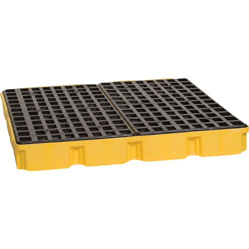 Modular Spill Platform, 60.5 US gal. Spill Capacity, 51.5" x 51.5" x 6.5" Meunier Outillage Industriel