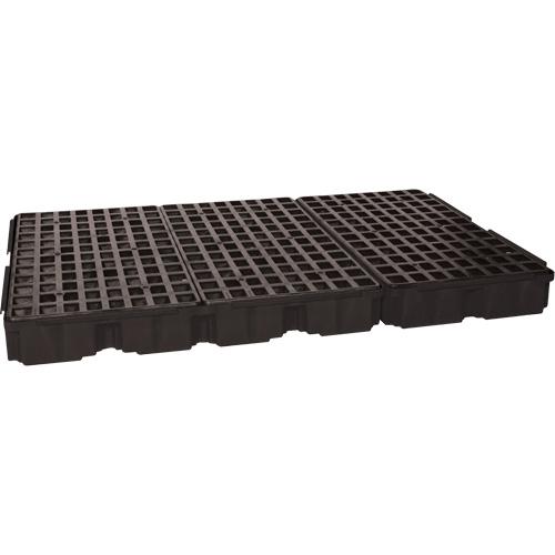 Plateforme de d&eacute;versement modulaire, Capacit&eacute; de d&eacute;versement 88 gal. US, 51,5'' x 78,25" x 6,5" Meunier Outillage Industriel