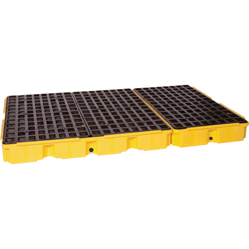 Modular Spill Platform, 88 US gal. Spill Capacity, 51.5" x 78.25" x 6.5" Meunier Outillage Industriel