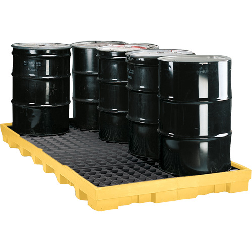 Plateforme de d&eacute;versement modulaire, Capacit&eacute; de d&eacute;versement 121 gal. US, 51,5'' x 103" x 6,5" Meunier Outillage Industriel