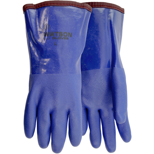 Gants r&eacute;sistant au givre, Taille T-Grand, 12" lo, PVC, Doublure en Molleton/Acrylique, Gant de calibre hiver Meunier Outillage Industriel