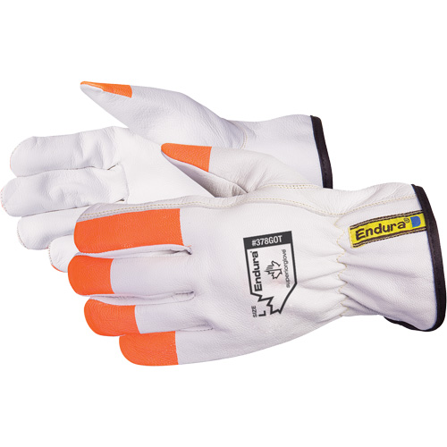 Gants de conducteur de luxe pour l'hiver Endura, T-petit, Paume en Cuir fleur de ch&egrave;vre, Thinsulate Meunier Outillage Industriel