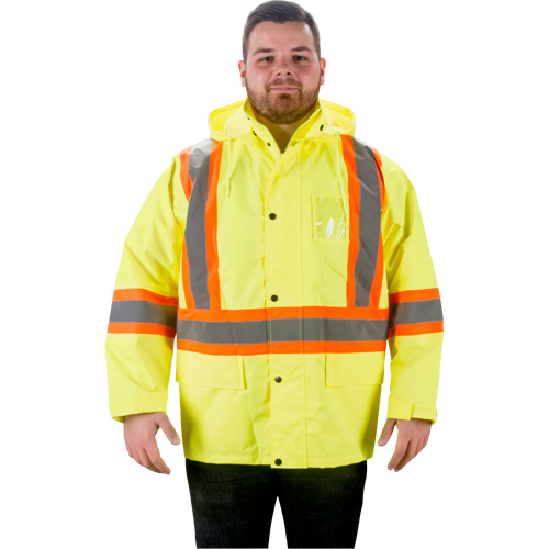 Imperm&eacute;able RZ1000, Polyester, Petit, Jaune lime haute visibilit&eacute; Meunier Outillage Industriel