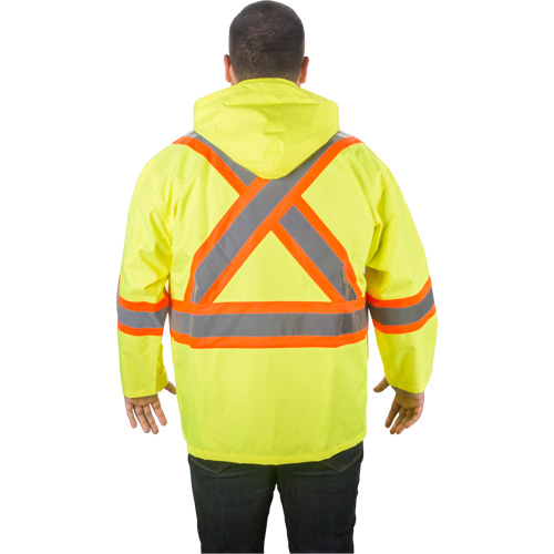 Imperm&eacute;able RZ1000, Polyester, Petit, Jaune lime haute visibilit&eacute; Meunier Outillage Industriel