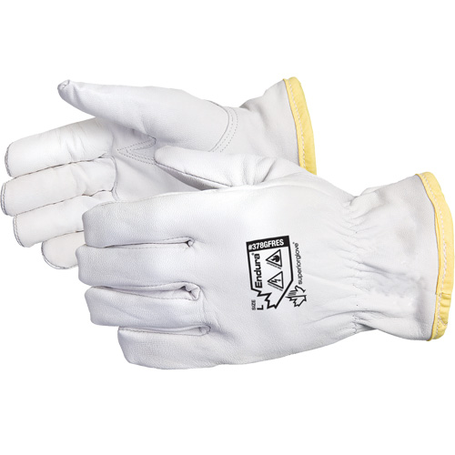 Gants de conducteur antistatiques et ignifuges Endura, Petit, Paume en Cuir fleur de ch&egrave;vre, Rhovyl Meunier Outillage Industriel