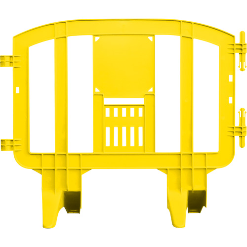 Minit Barricade, Interlocking, 49" L x 39" H, Yellow Meunier Outillage Industriel