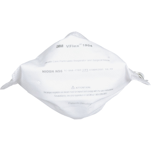 VFlex Healthcare Particulate Respirator and Surgical Mask, N95, NIOSH Certified Meunier Outillage Industriel