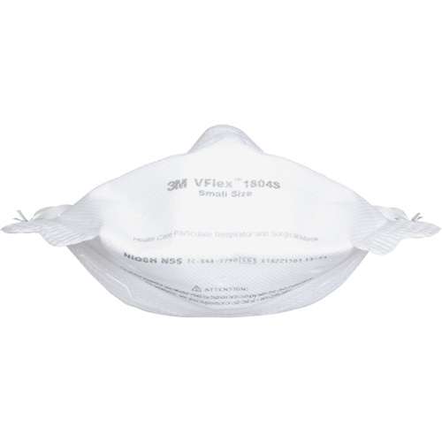 VFlex Healthcare Particulate Respirator and Surgical Mask, N95, NIOSH Certified, Small Meunier Outillage Industriel