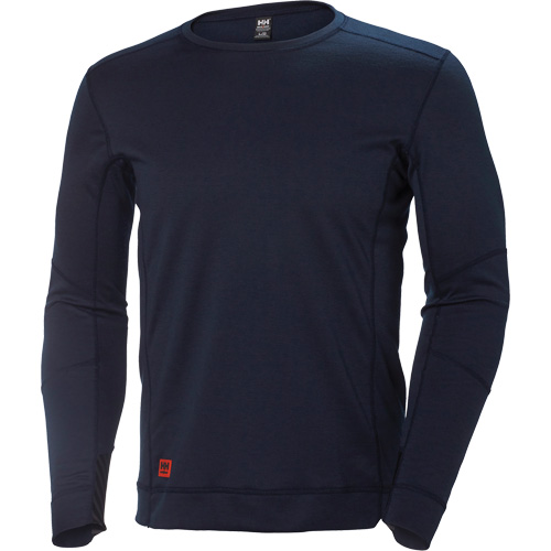 Lifa&reg; Max Moisture-Wicking Crewneck Undershirt, Men's, X-Small, Navy Blue Meunier Outillage Industriel