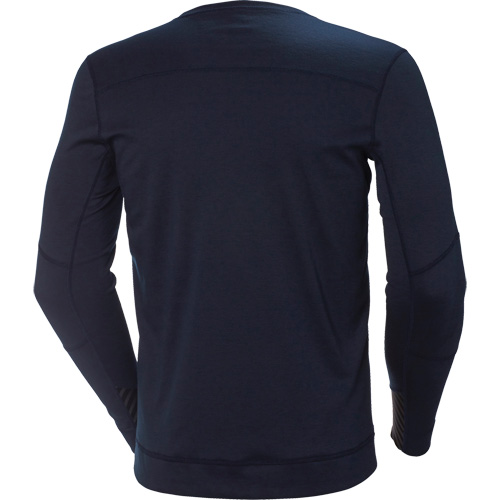 Lifa&reg; Max Moisture-Wicking Crewneck Undershirt, Men's, X-Small, Navy Blue Meunier Outillage Industriel