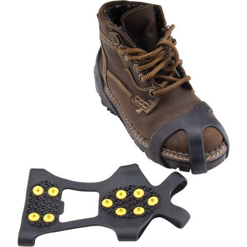 Semelles antid&eacute;rapantes et anti&eacute;tincelles pour la glace, Laiton, Traction Crampon, Moyen Meunier Outillage Industriel
