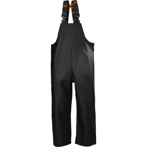 Pantalons &agrave; bavette imperm&eacute;ables Gale, 3T-Grand, Polyester, Noir Meunier Outillage Industriel