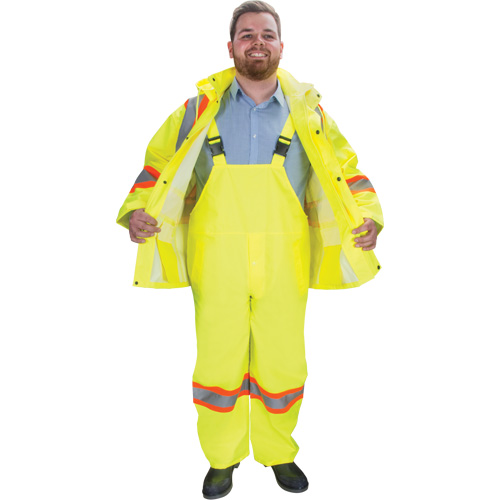 V&ecirc;tements imperm&eacute;ables RZ1000, Polyester, T-Grand, Jaune lime haute visibilit&eacute; Meunier Outillage Industriel