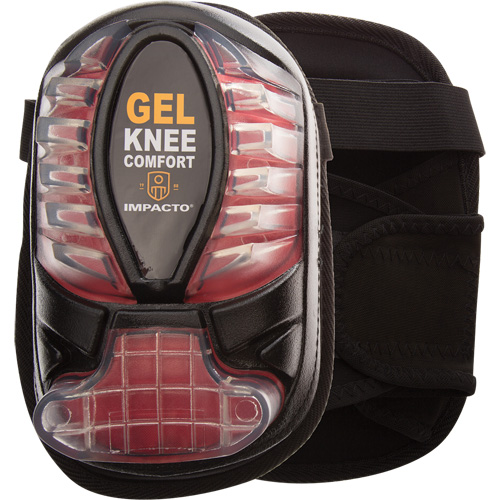 All-Terrain Knee Pads, Hook and Loop Style, Plastic Caps, Gel Pads Meunier Outillage Industriel