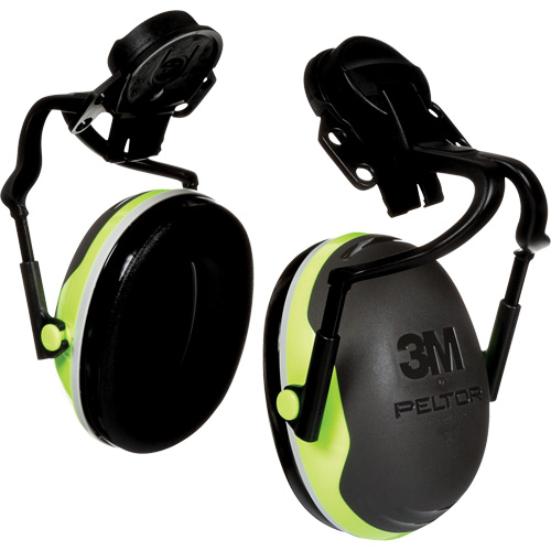 Peltor X Series X4 Earmuffs, Cap Mount, 26 NRR dB Meunier Outillage Industriel