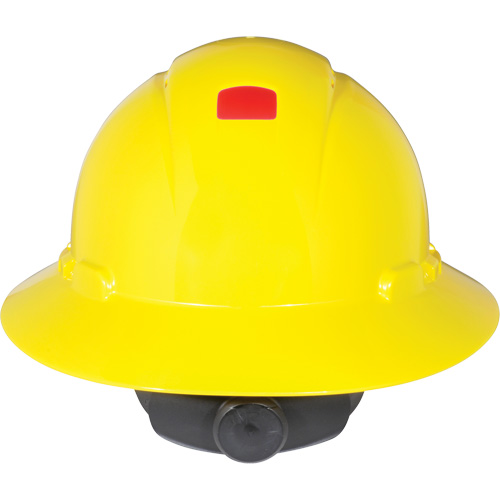 Full Brim Hardhat with Uvicator Sensor, Ratchet Suspension Meunier Outillage Industriel
