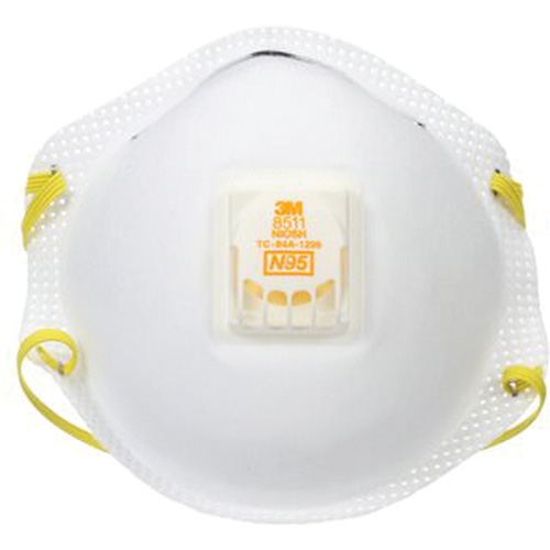 8511 Particulate Respirator, N95, NIOSH Certified Meunier Outillage Industriel