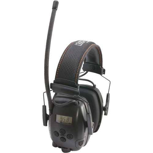Couvre-oreilles et casque FM radio st&eacute;r&eacute;o num&eacute;rique Sync Electo de Howard Leight, Style Bandeau, 29 dB Meunier Outillage Industriel
