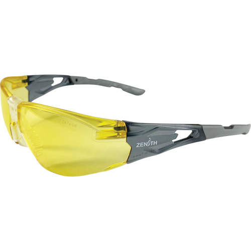 Lunettes de s&eacute;curit&eacute; s&eacute;rie Z2900, Lentille Ambr&eacute;e, Anti-&eacute;gratignures, ANSI Z87+/R&eacute;pond ou surpasse la norme CSA Z94.3 Meunier Outillage Industriel