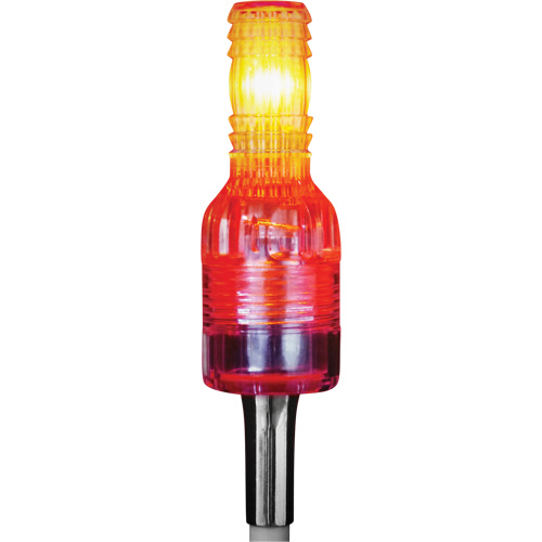 Tige de s&eacute;curit&eacute; avec lumi&egrave;re DEL haute visibilit&eacute; Safety Whip Meunier Outillage Industriel