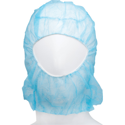 Cagoule jetable, Polypropyl&egrave;ne, Bleu Meunier Outillage Industriel