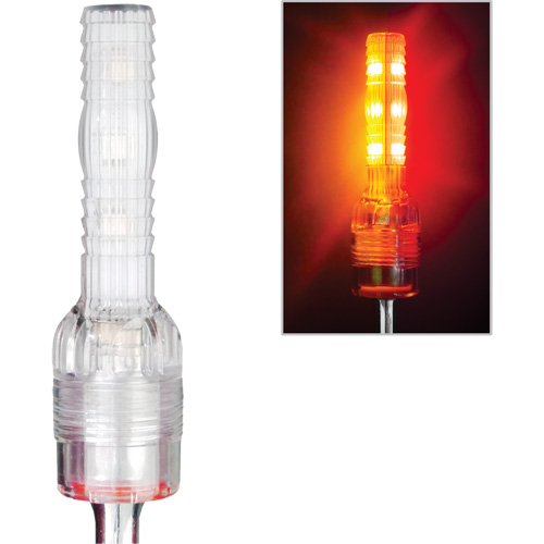 Tiges de s&eacute;curit&eacute; avec lumi&egrave;re DEL tr&egrave;s visibles Safety Whip Meunier Outillage Industriel