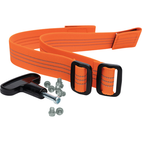 Crampons en acier & sangles de rechange pour crampons &agrave; glace Midcleat Meunier Outillage Industriel